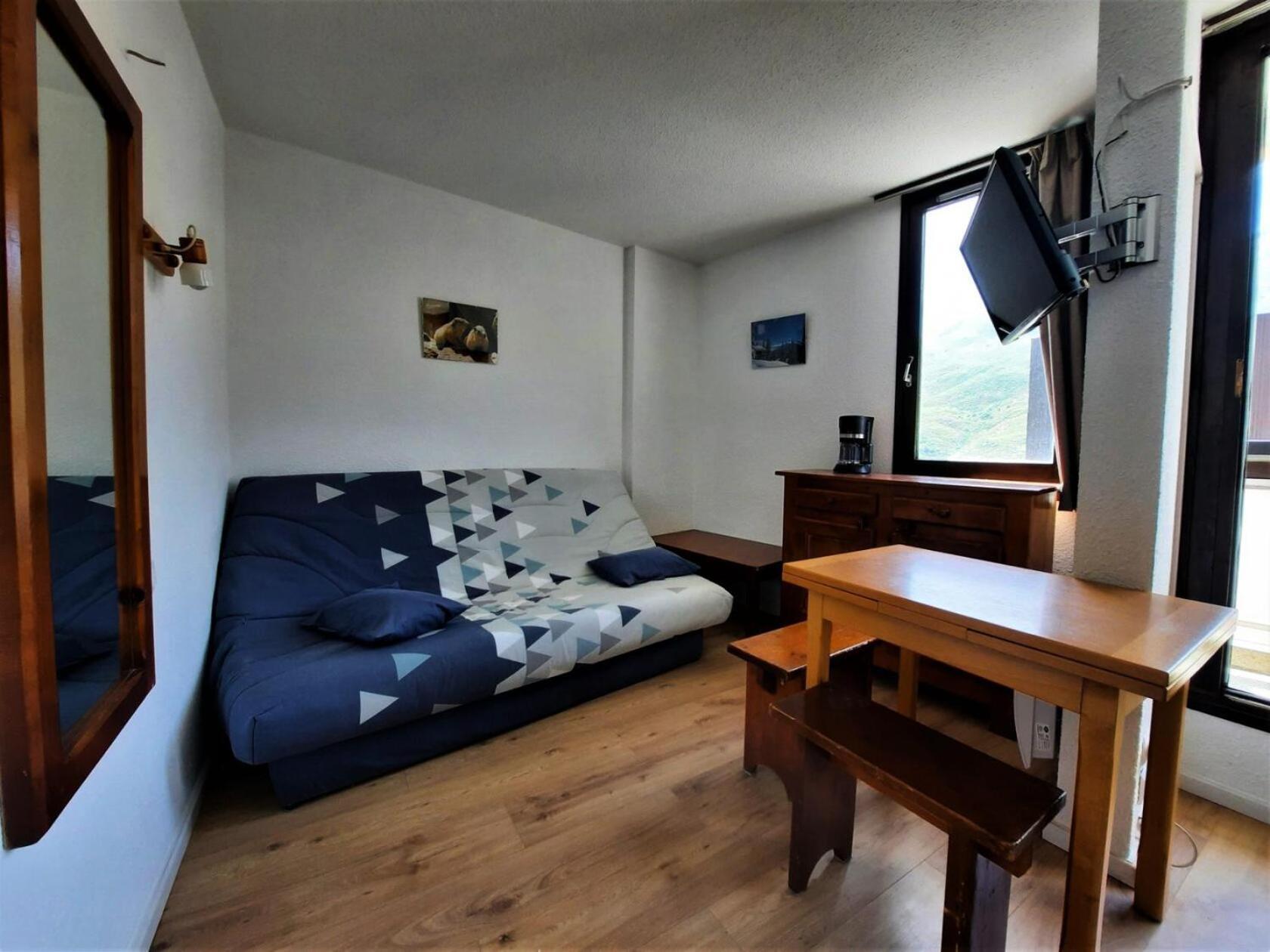 Residence Genepi - Studio 3 Personnes Ski Aux Pieds Aux Menuires Mae-5914 圣马丁德贝尔维尔 外观 照片